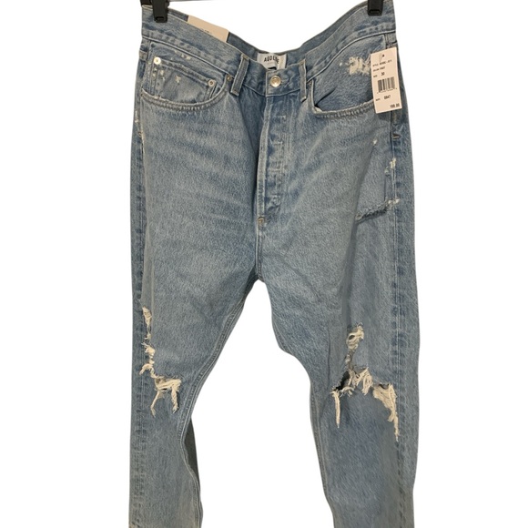 Agolde Light‎ Blue Denim Jeans - Picture 1 of 5